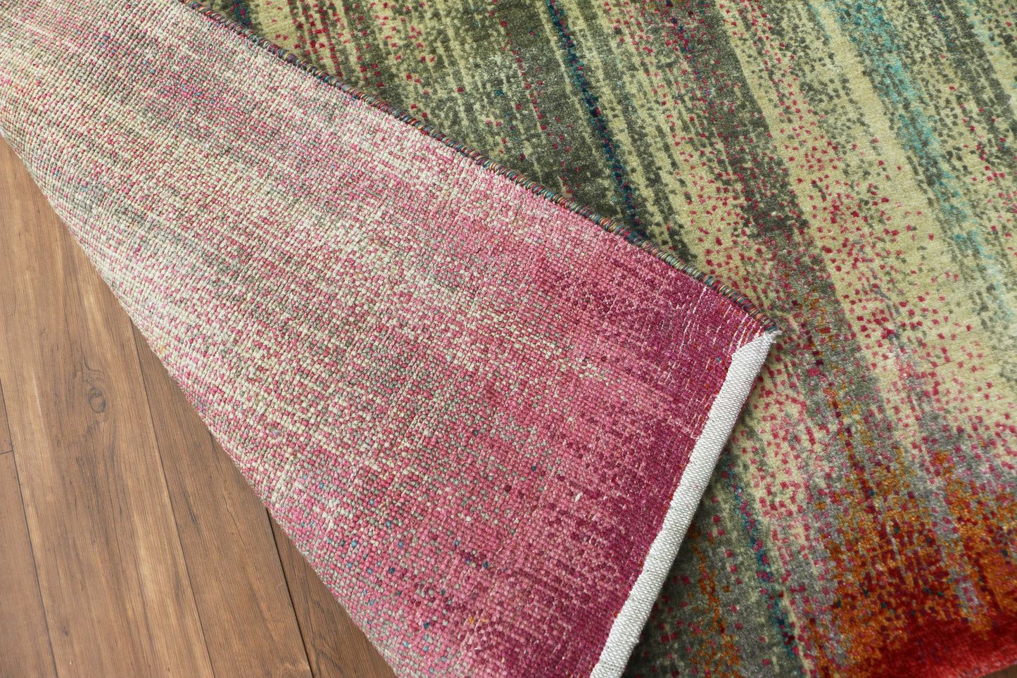 New Hand-Knotted Woolen Area Rug 5163 (170x240)