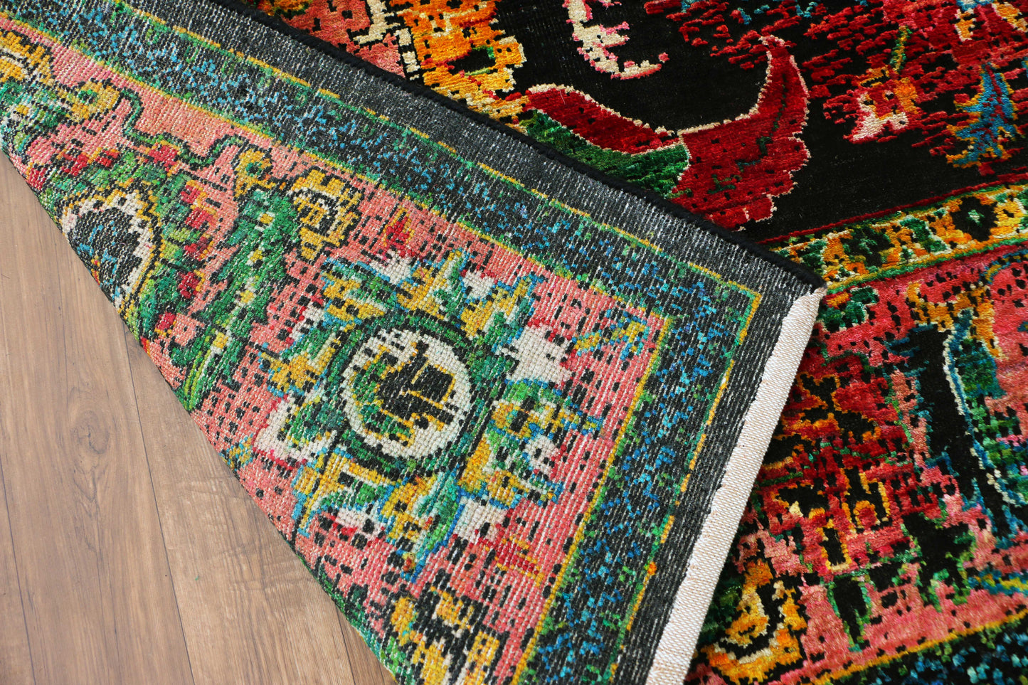 New Hand-Knotted Woolen Area Rug 5161 (9x12)