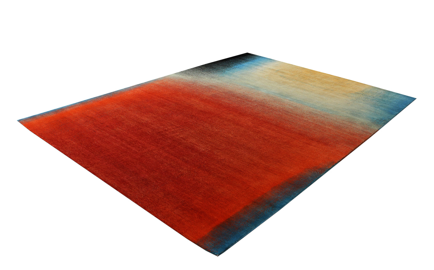 New Hand-Knotted Woolen Area Rug 5155 (9x12)