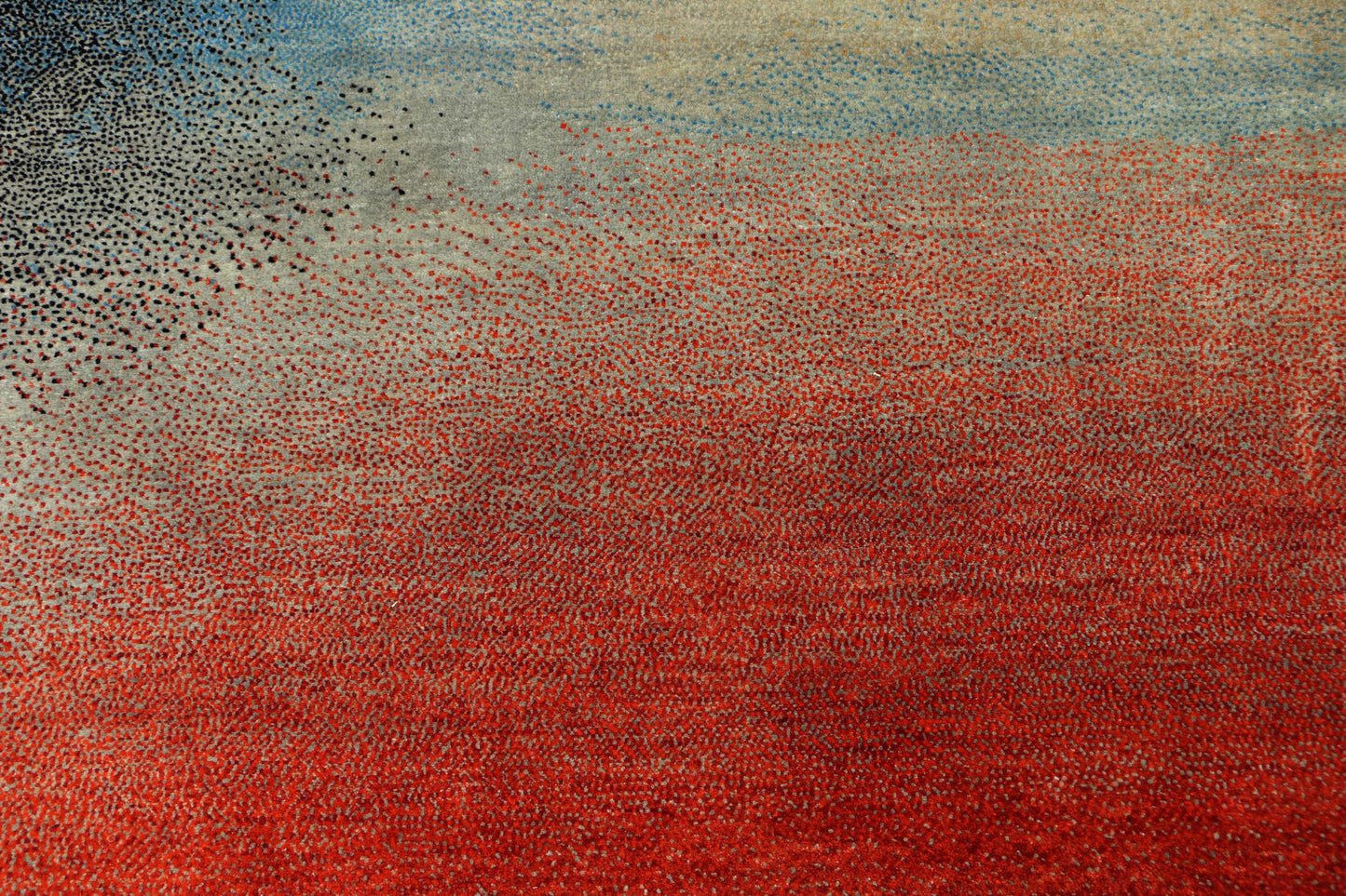 New Hand-Knotted Woolen Area Rug 5155 (9x12)
