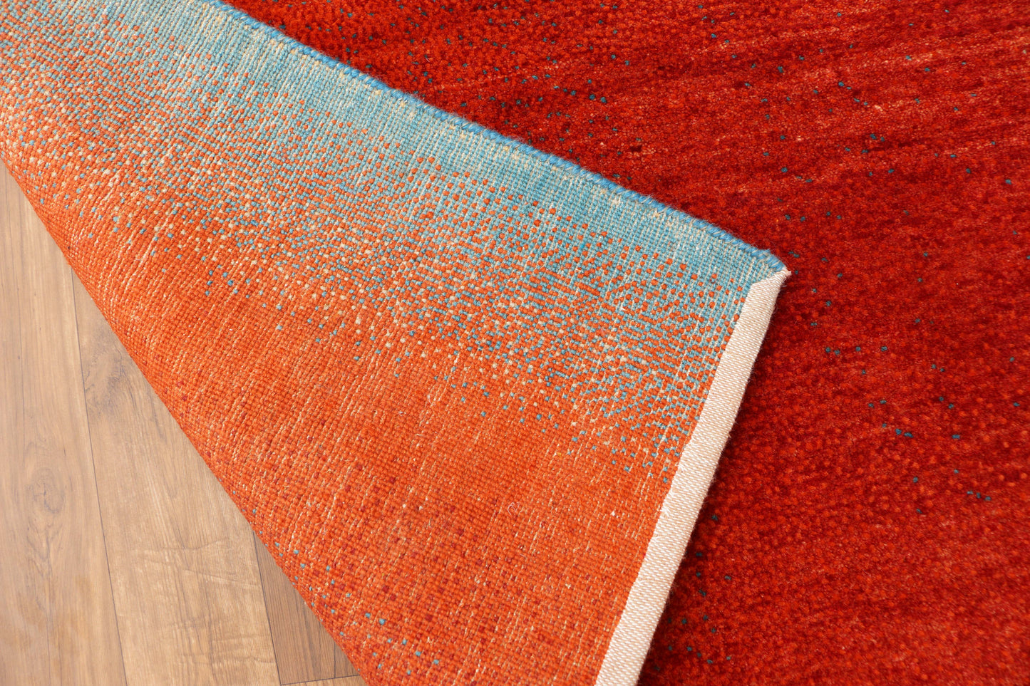New Hand-Knotted Woolen Area Rug 5155 (9x12)