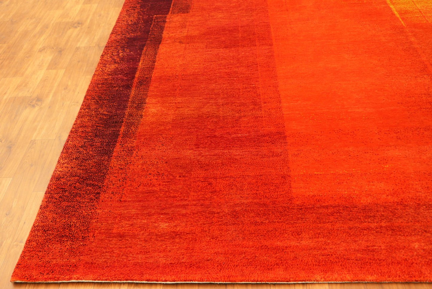 New Hand-Knotted Woolen Area Rug 5157 (9x12)