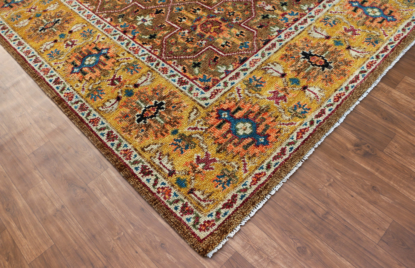 Hand-Knotted Woolen Area Rug 4829.2 (9x12)