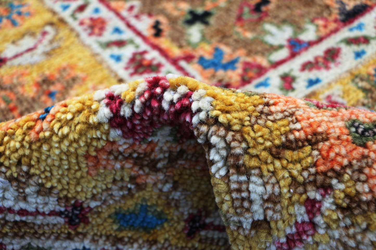 Hand-Knotted Woolen Area Rug 4829.2 (9x12)