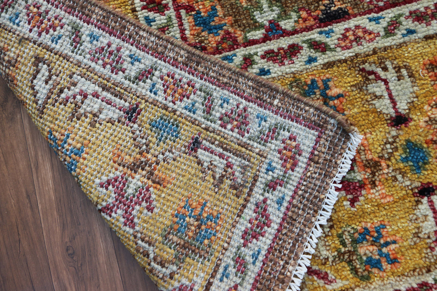 Hand-Knotted Woolen Area Rug 4829.2 (9x12)