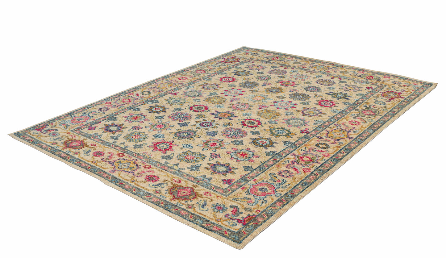 New Hand-Knotted Woolen Area Rug 4828 (9x12)