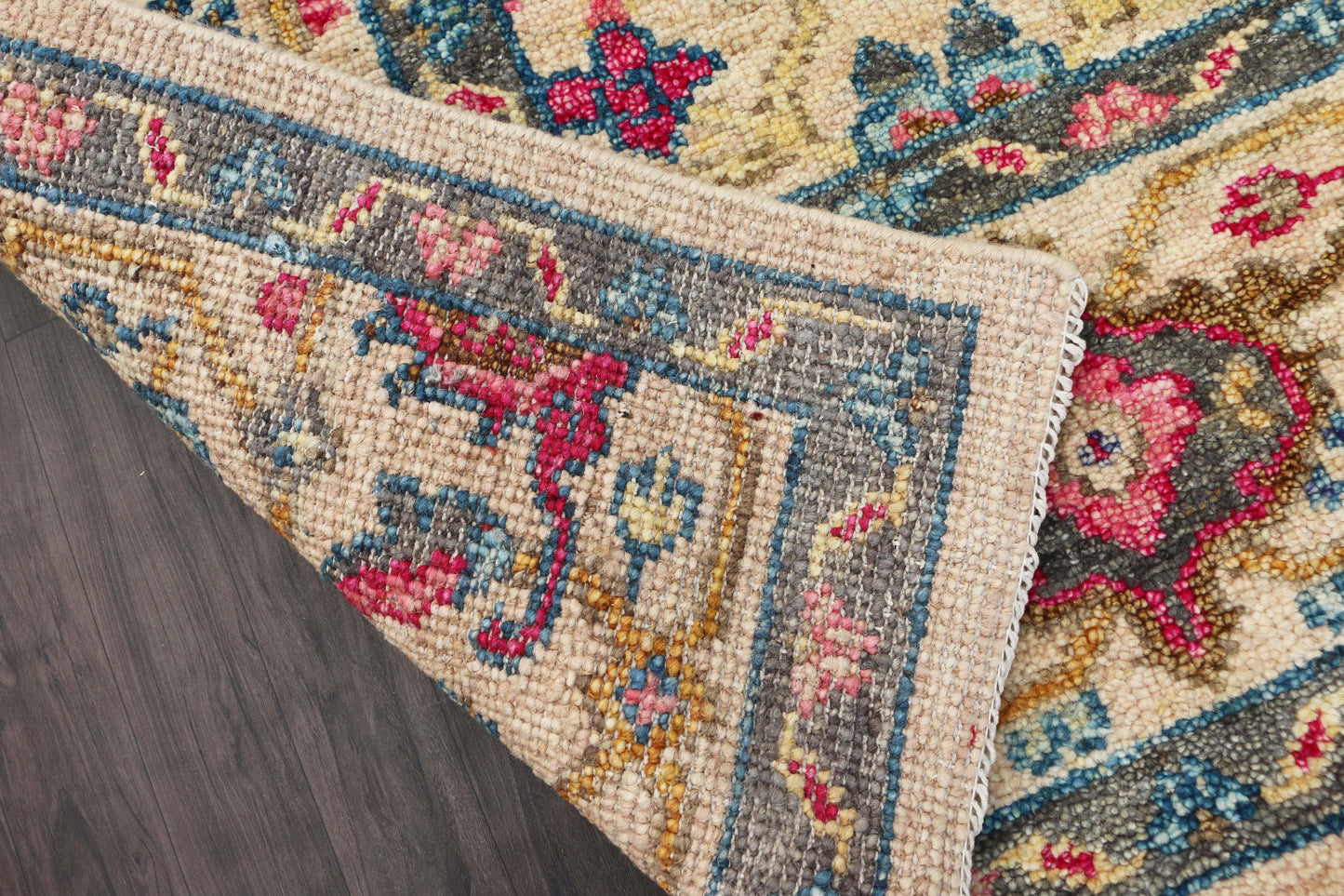 New Hand-Knotted Woolen Area Rug 4828 (9x12)