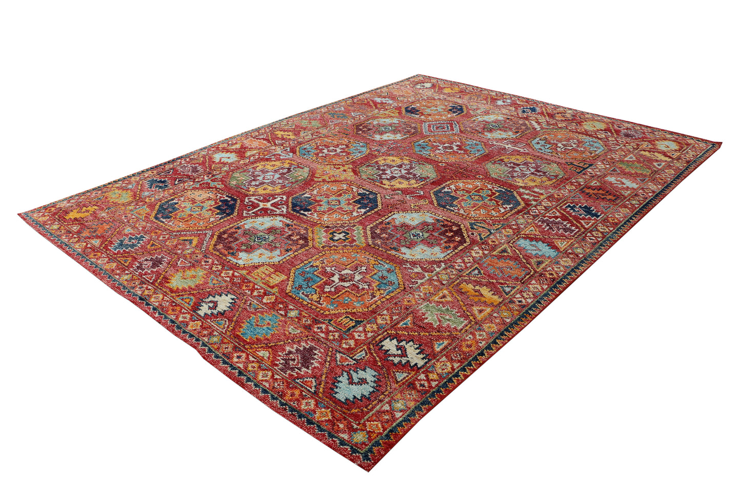 New Hand-Knotted Woolen Area Rug 4823