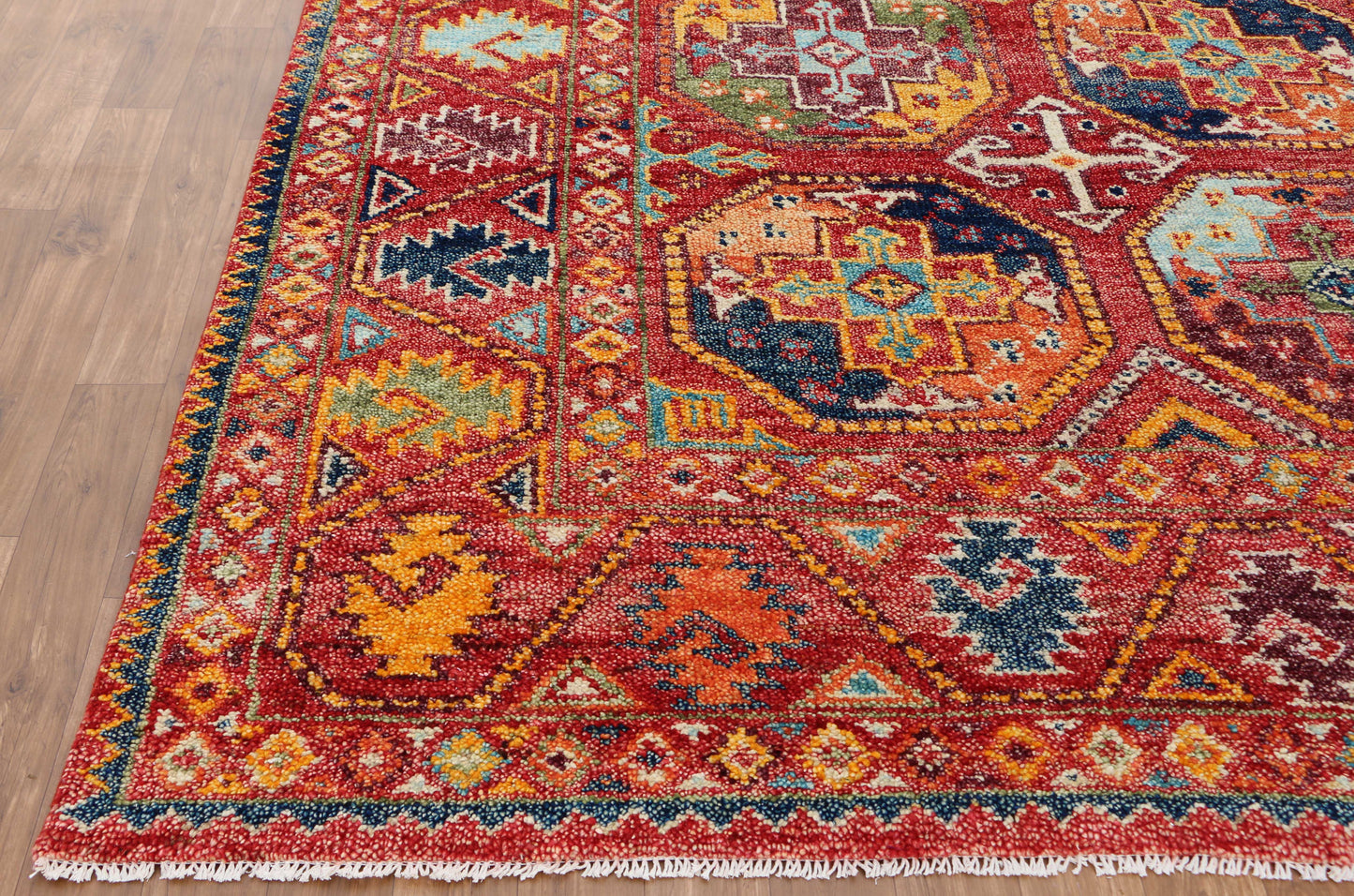 New Hand-Knotted Woolen Area Rug 4823