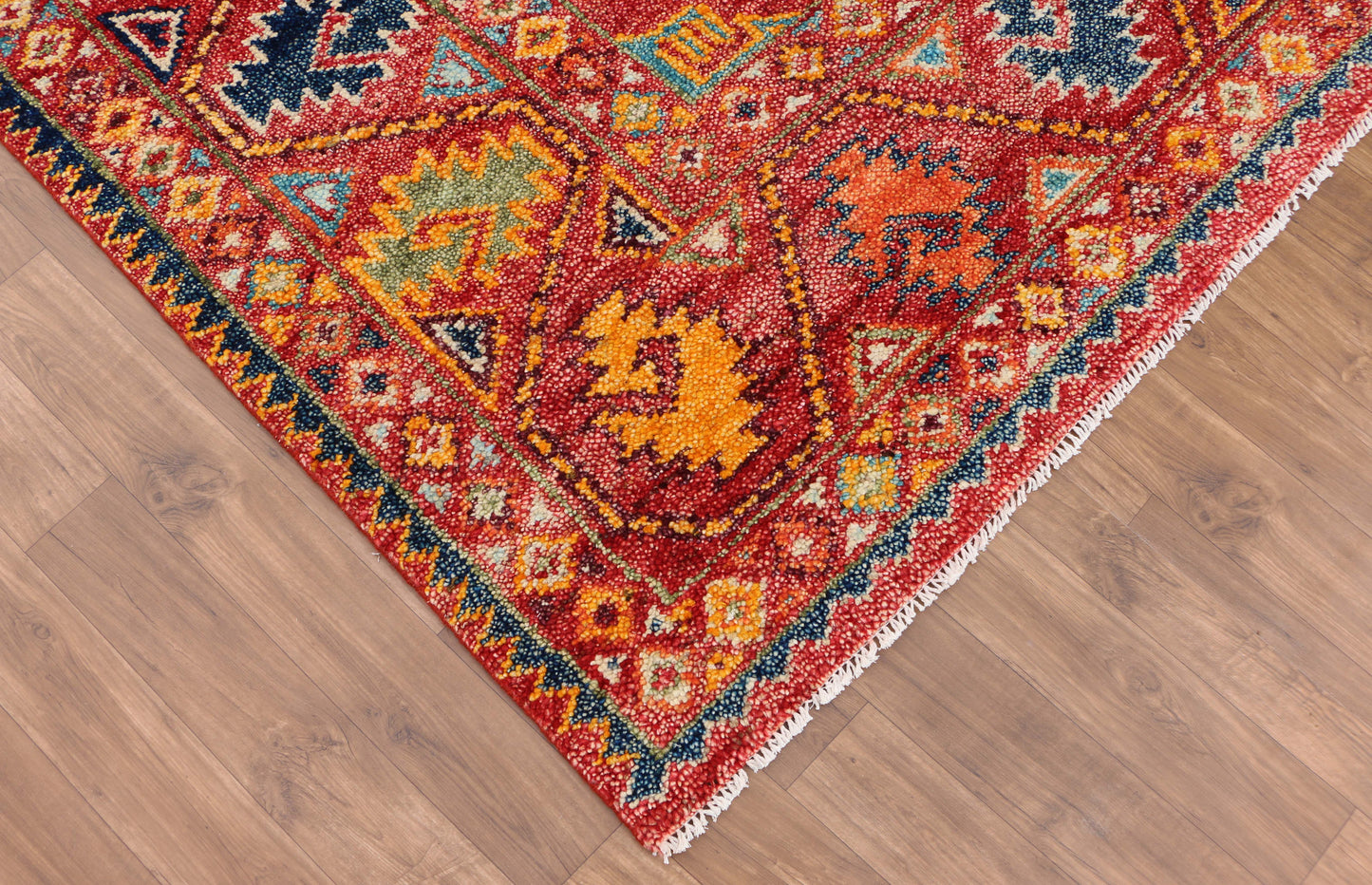 New Hand-Knotted Woolen Area Rug 4823