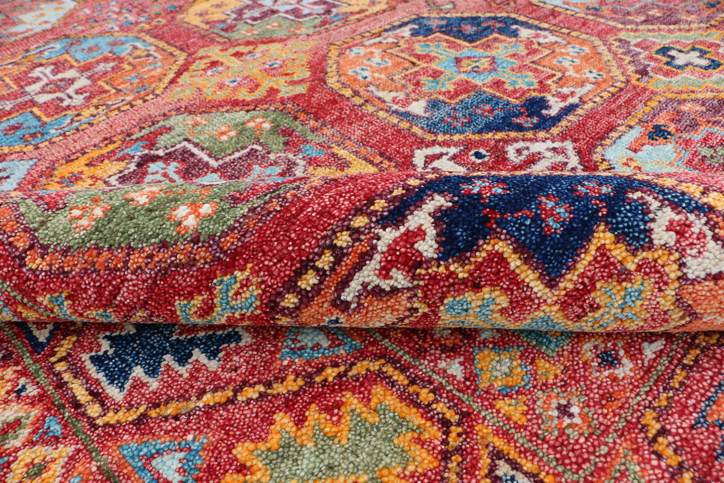 New Hand-Knotted Woolen Area Rug 4823
