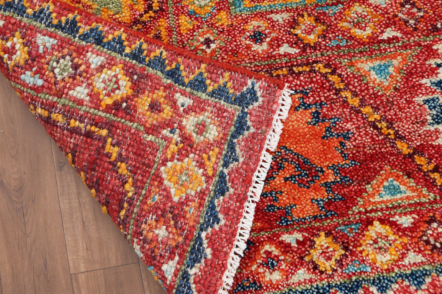 New Hand-Knotted Woolen Area Rug 4823