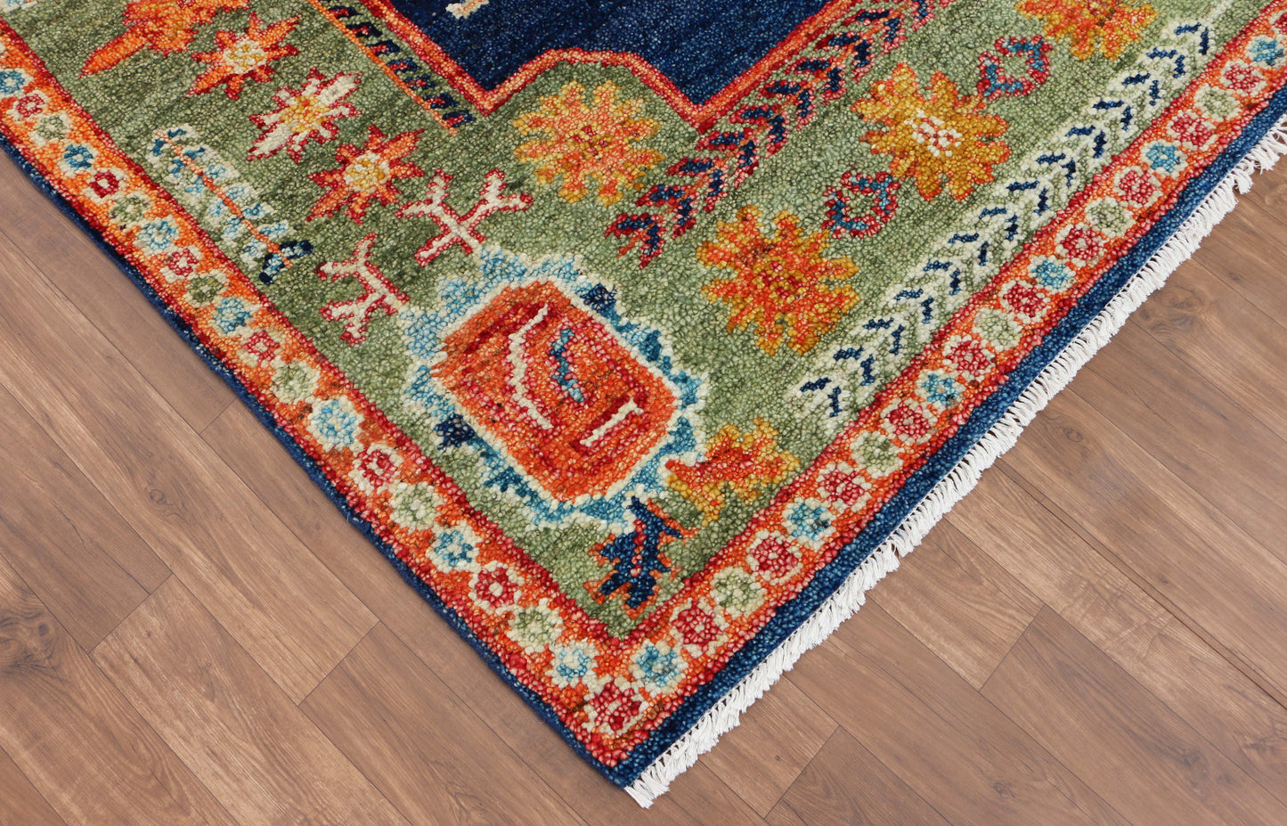 New Hand-Knotted Woolen Area Rug 4817 (8x10)