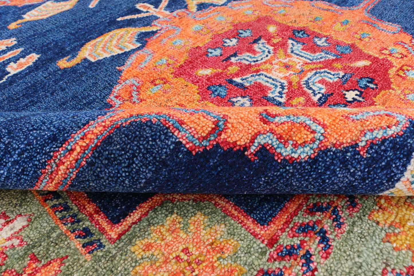 New Hand-Knotted Woolen Area Rug 4817 (8x10)