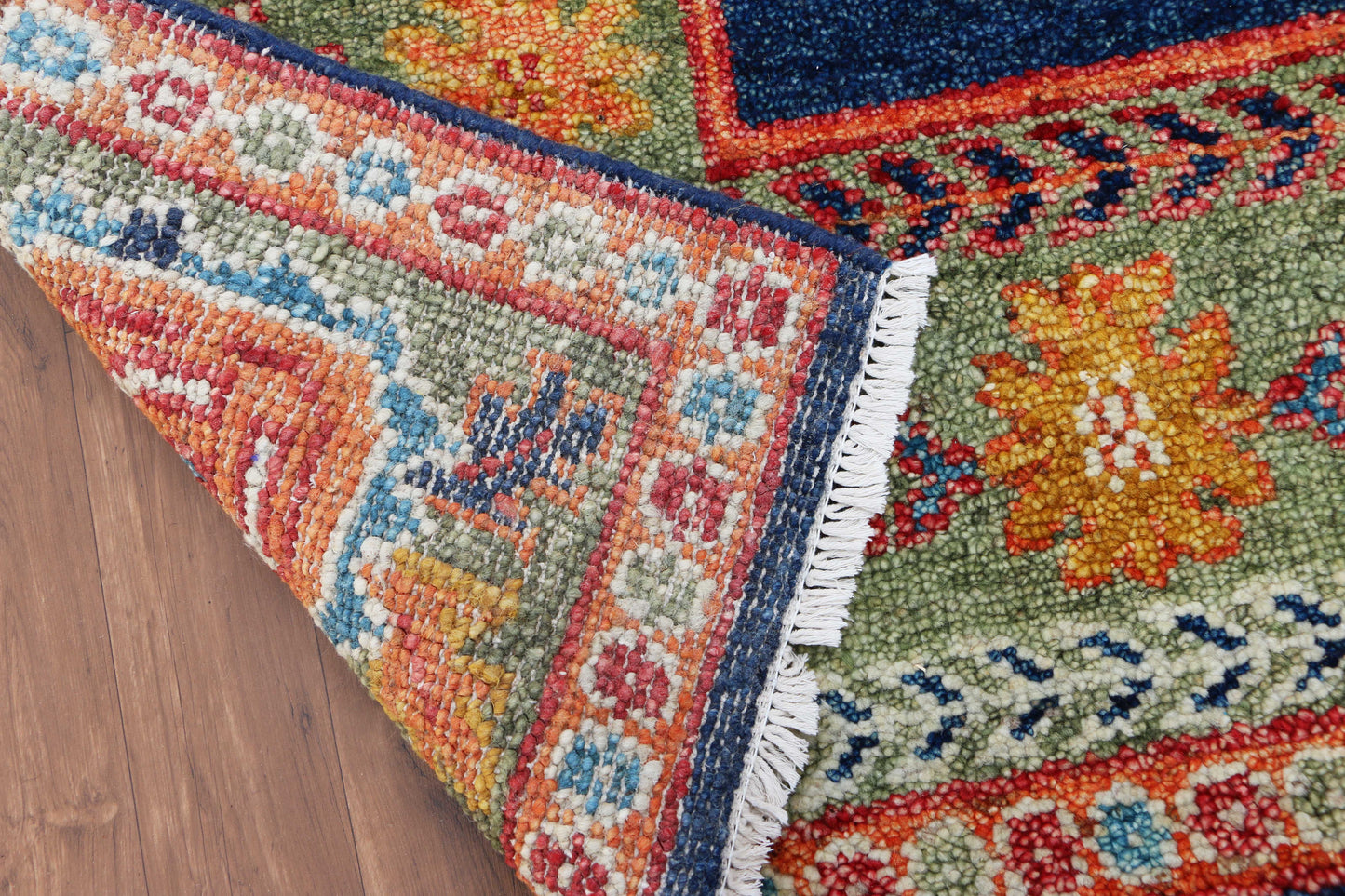 New Hand-Knotted Woolen Area Rug 4817 (8x10)