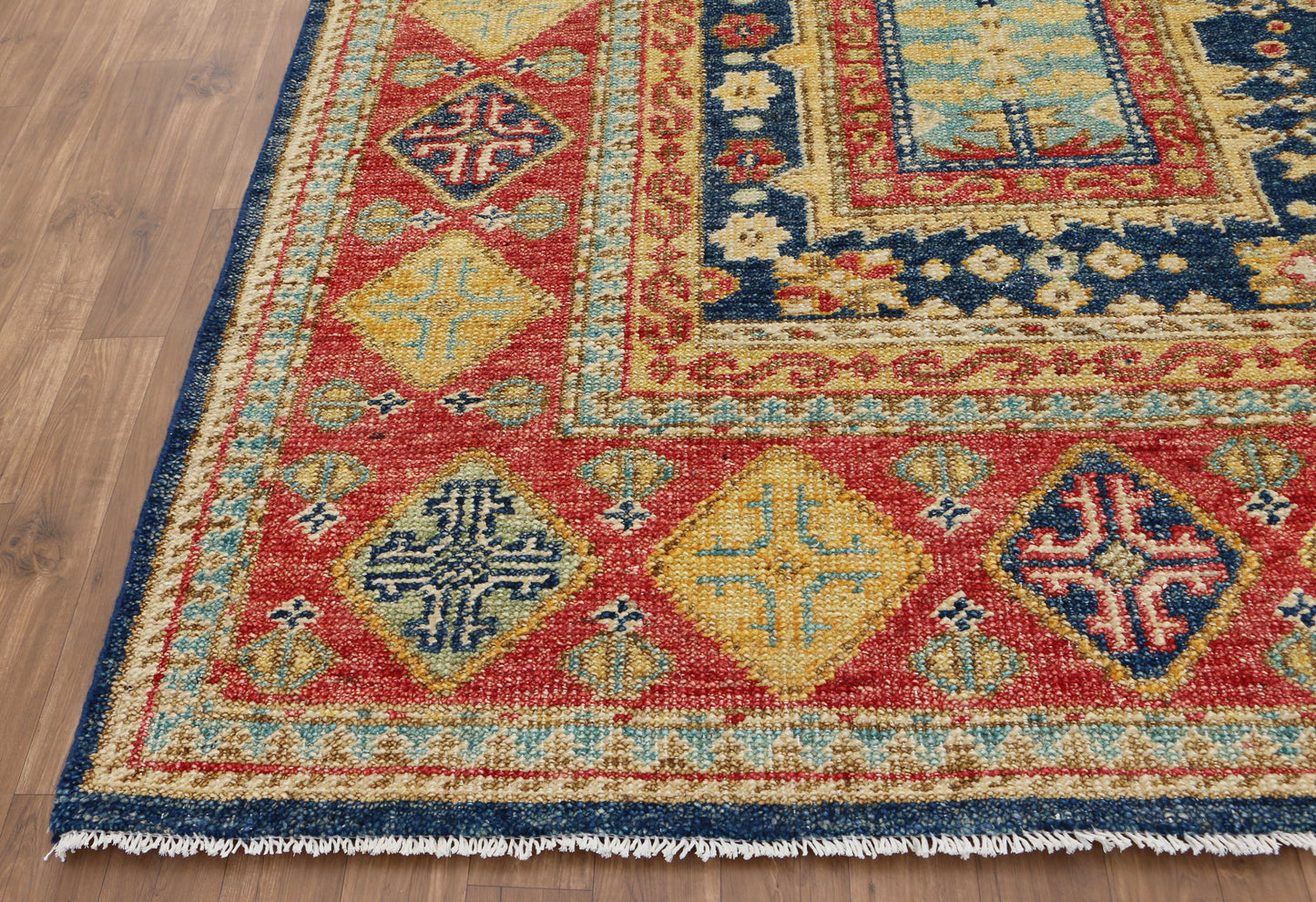 New Hand-Knotted Woolen Area Rug 4886 (9x12)