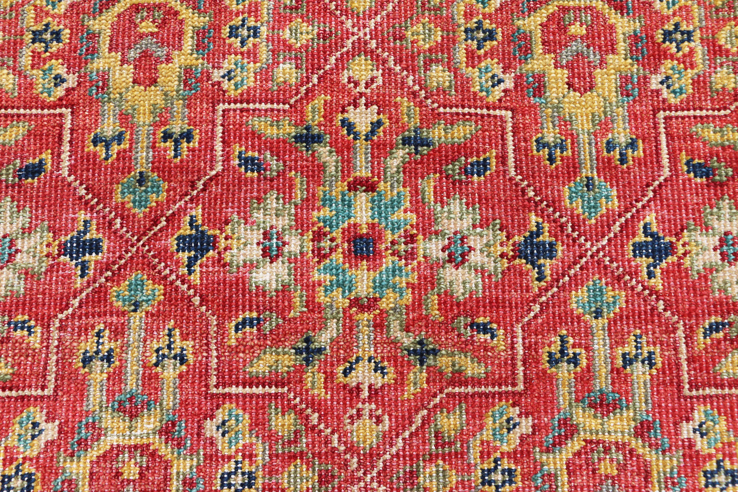 New Hand-Knotted Woolen Area Rug 4829 (9x12)