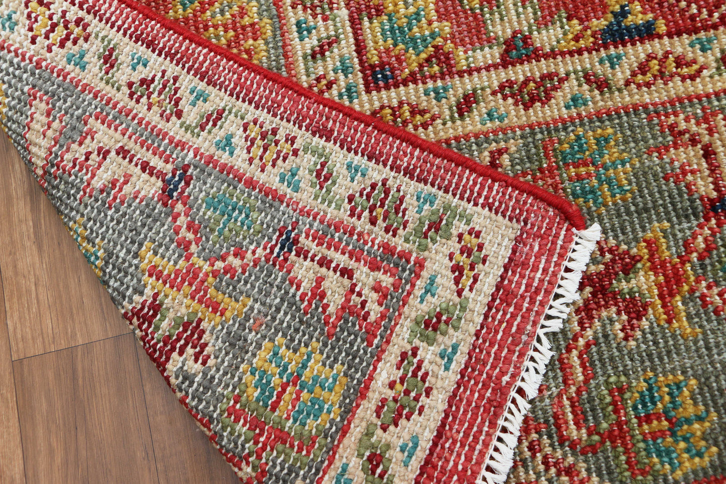 New Hand-Knotted Woolen Area Rug 4829 (9x12)