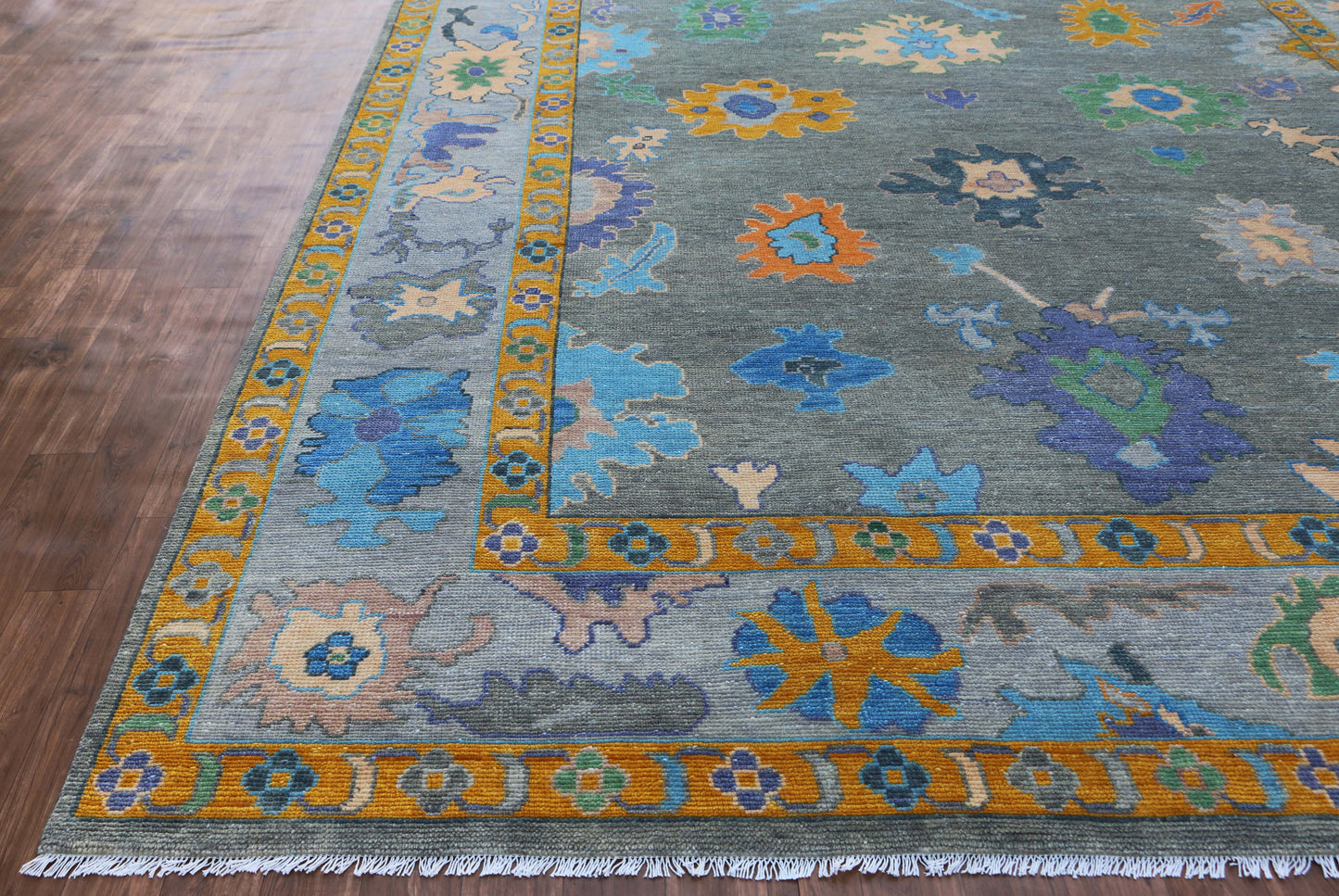 Hand-Knotted Woolen Area Rug 4929 (9x12) 4.5-22 Tarkeys