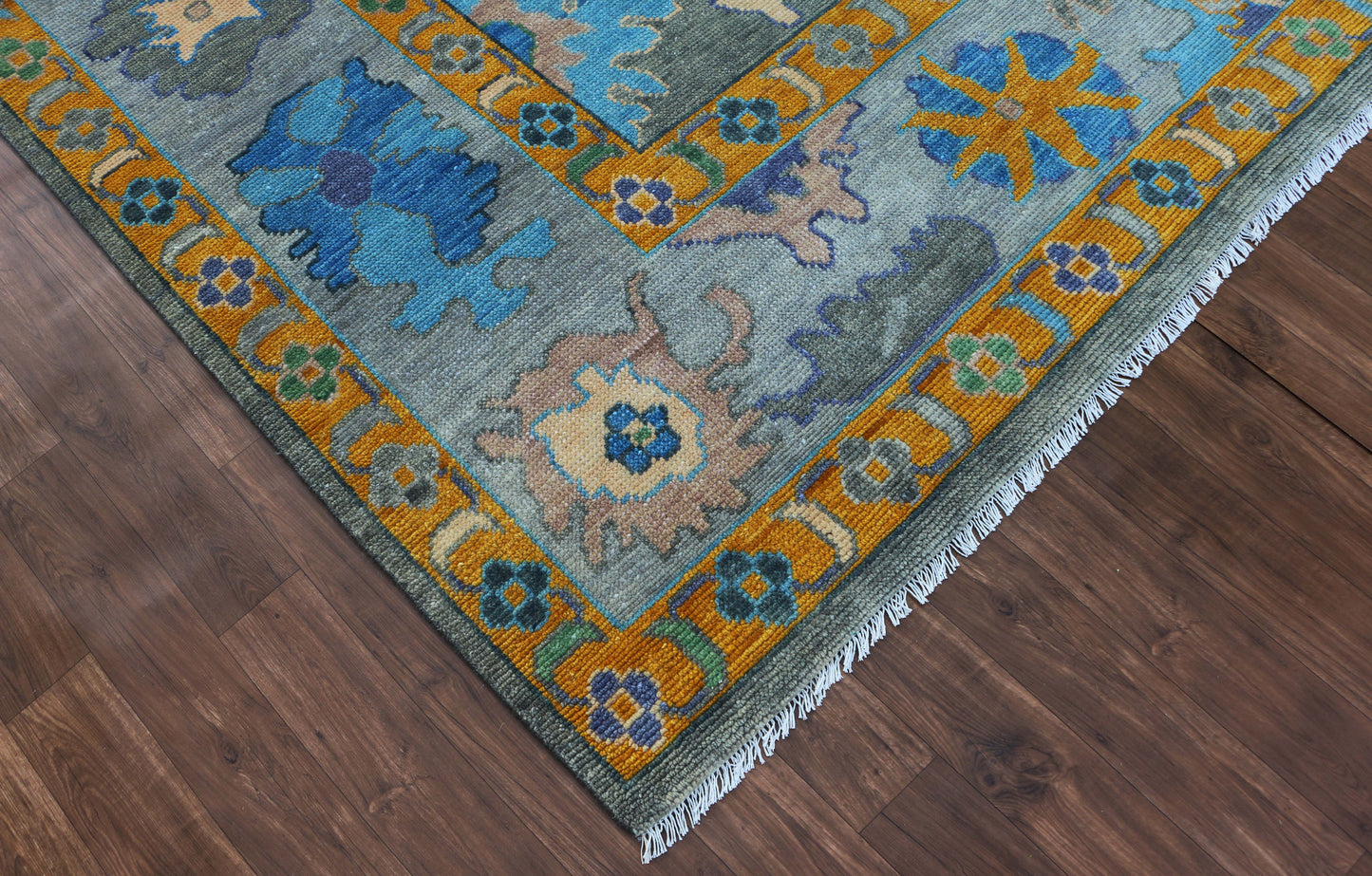Hand-Knotted Woolen Area Rug 4929 (9x12) 4.5-22 Tarkeys