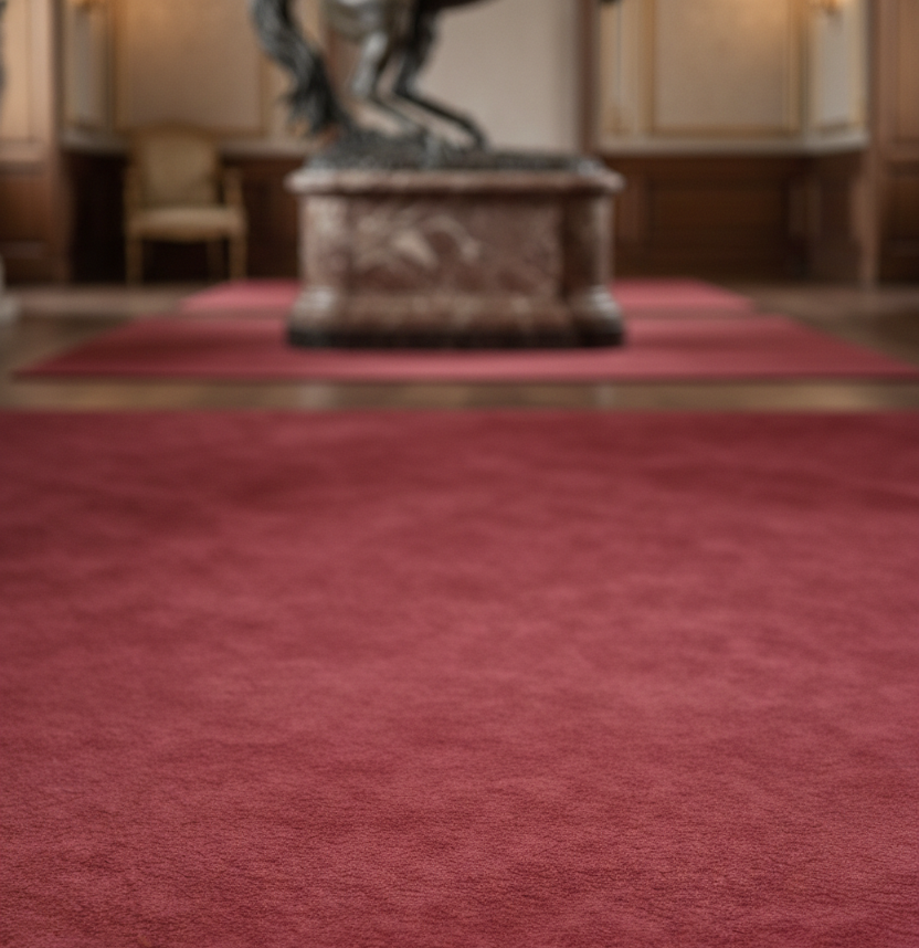 Rugowl Soild Cream Plain Area Rug