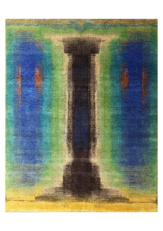 VALORA BLUE - Handknotted Rug