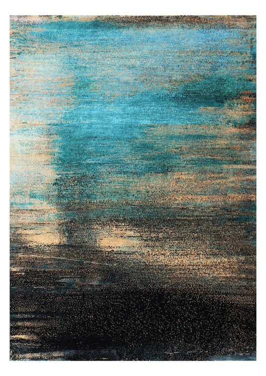 AQUAMARINE - Handknotted Rug