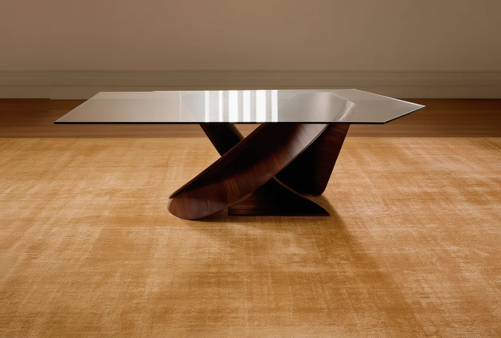 Rugowl Soild Cream Plain Area Rug