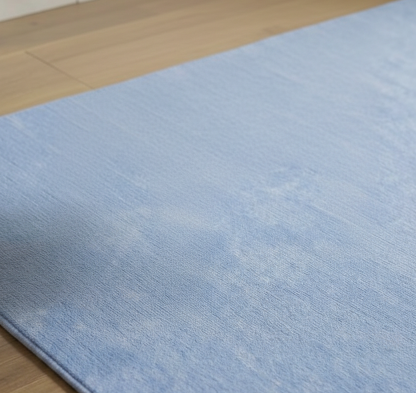 Rugowl Soild Cream Plain Area Rug