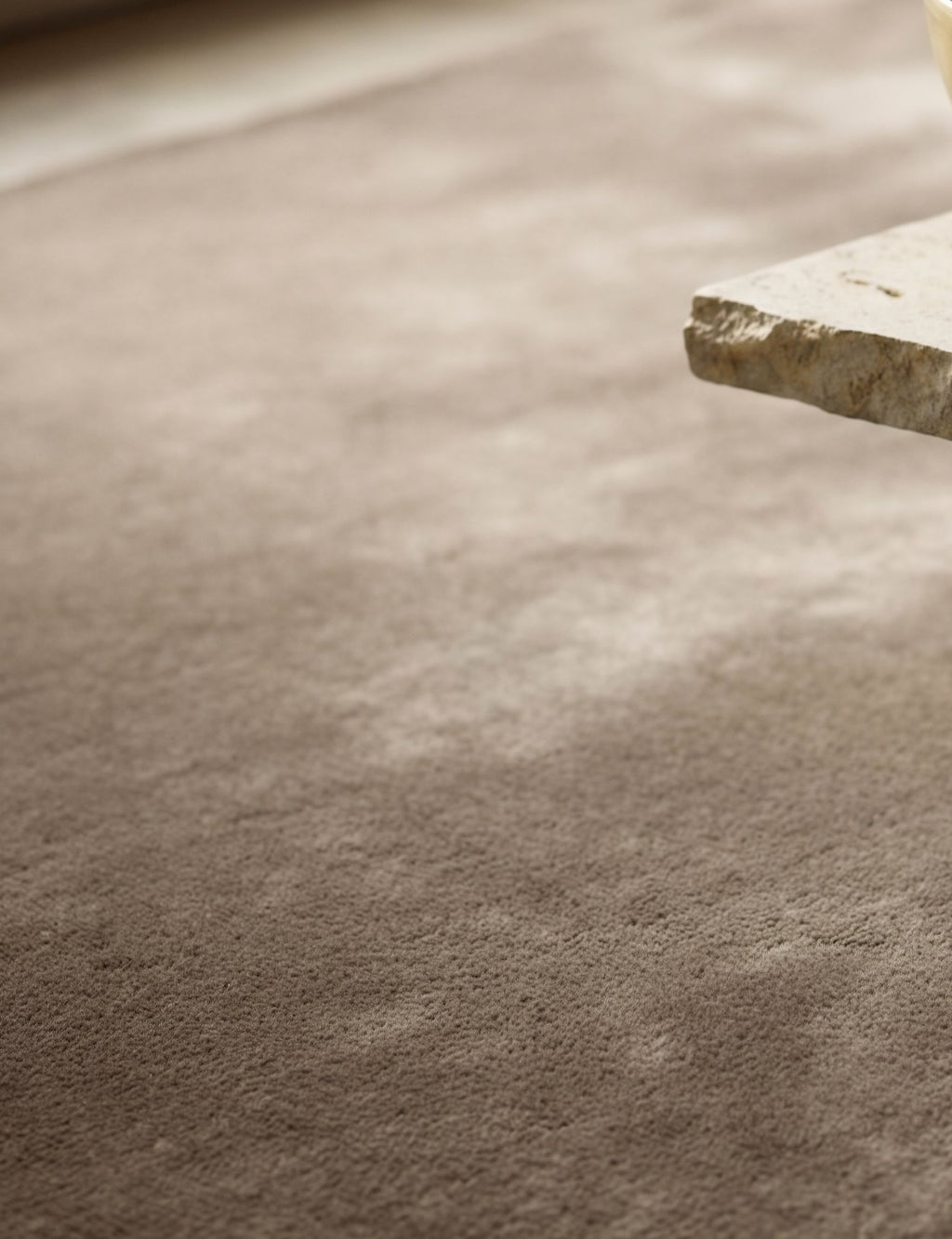 Rugowl Warm Sand Plain Area Rug