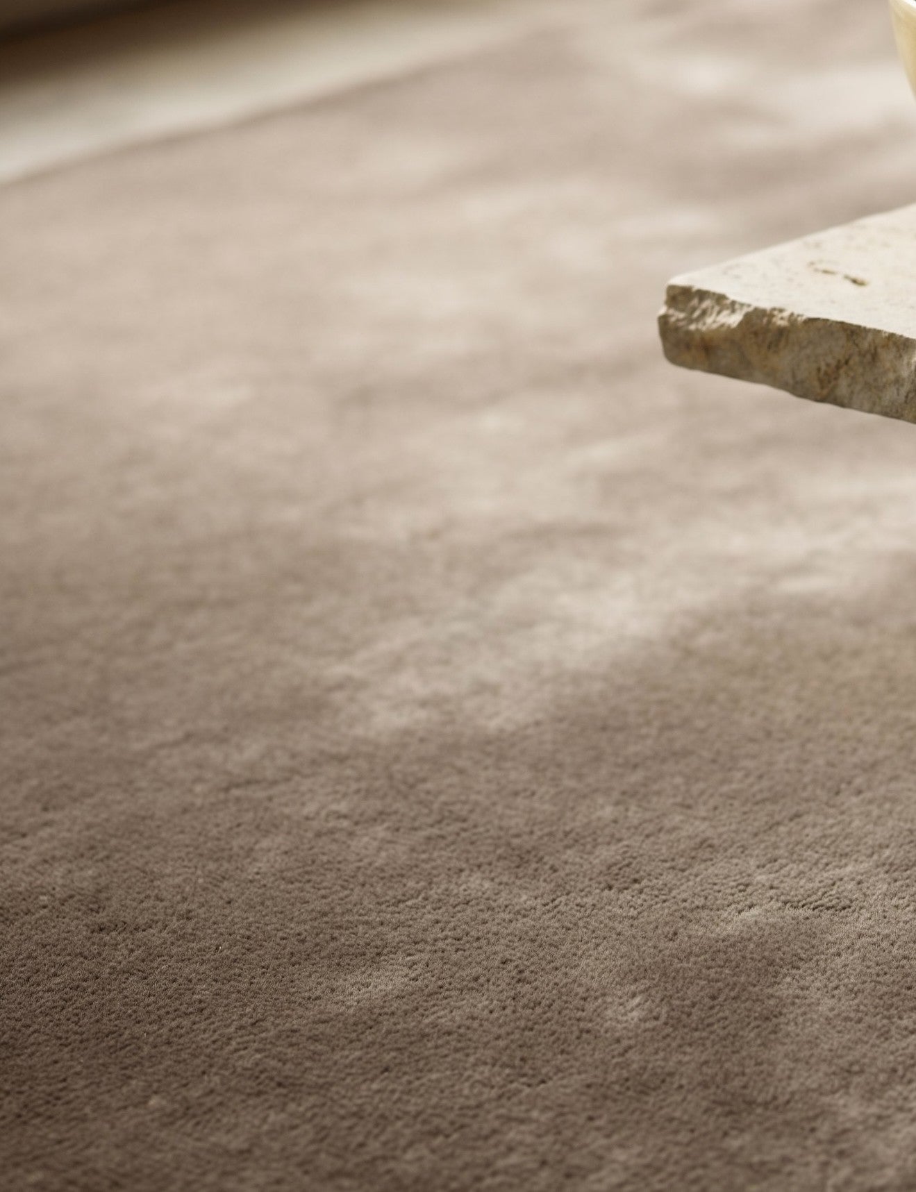 Rugowl Warm Sand Plain Area Rug