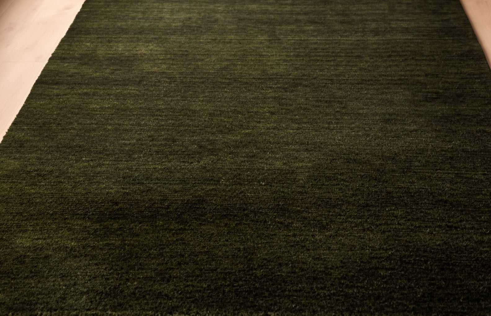 Rugowl Soild Cream Plain Area Rug