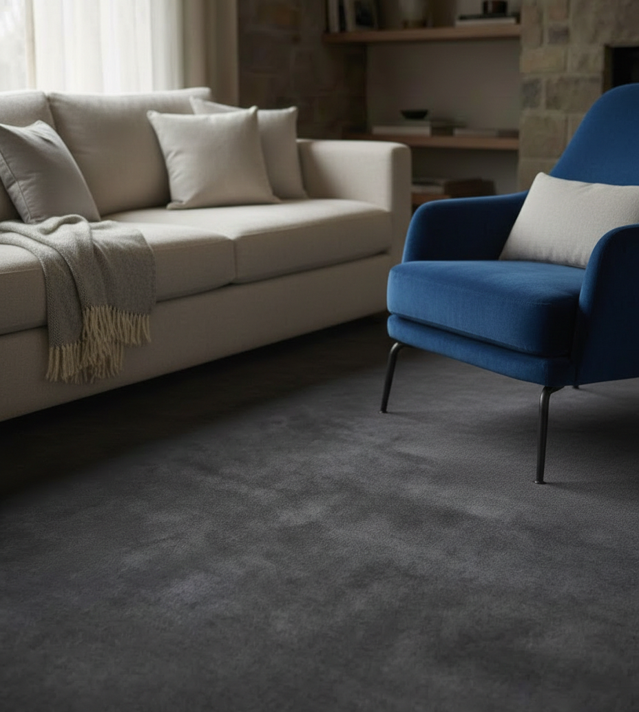 Rugowl Soild Cream Plain Area Rug