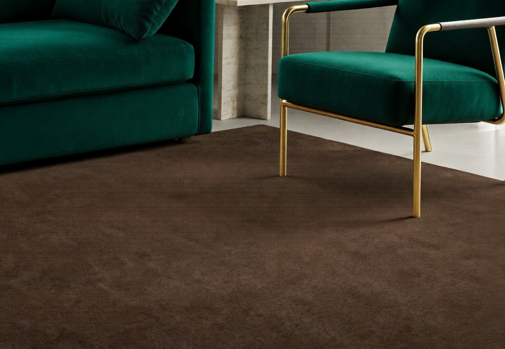 Rugowl Soild Cream Plain Area Rug