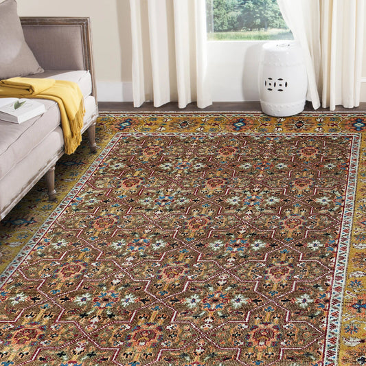 Hand-Knotted Woolen Area Rug 4829.2 (9x12)