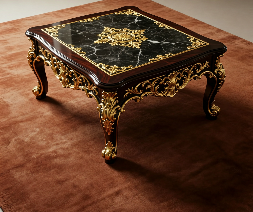 Rugowl Burnt Copper Plain Area Rug