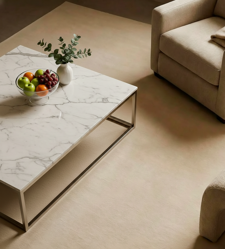 Rugowl Warm Sand Plain Area Rug