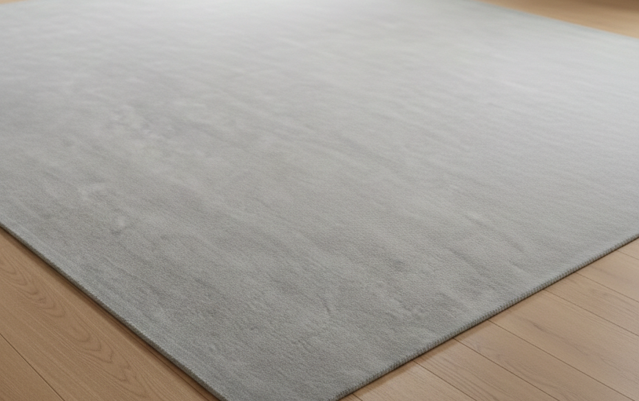 Rugowl Soild Cream Plain Area Rug