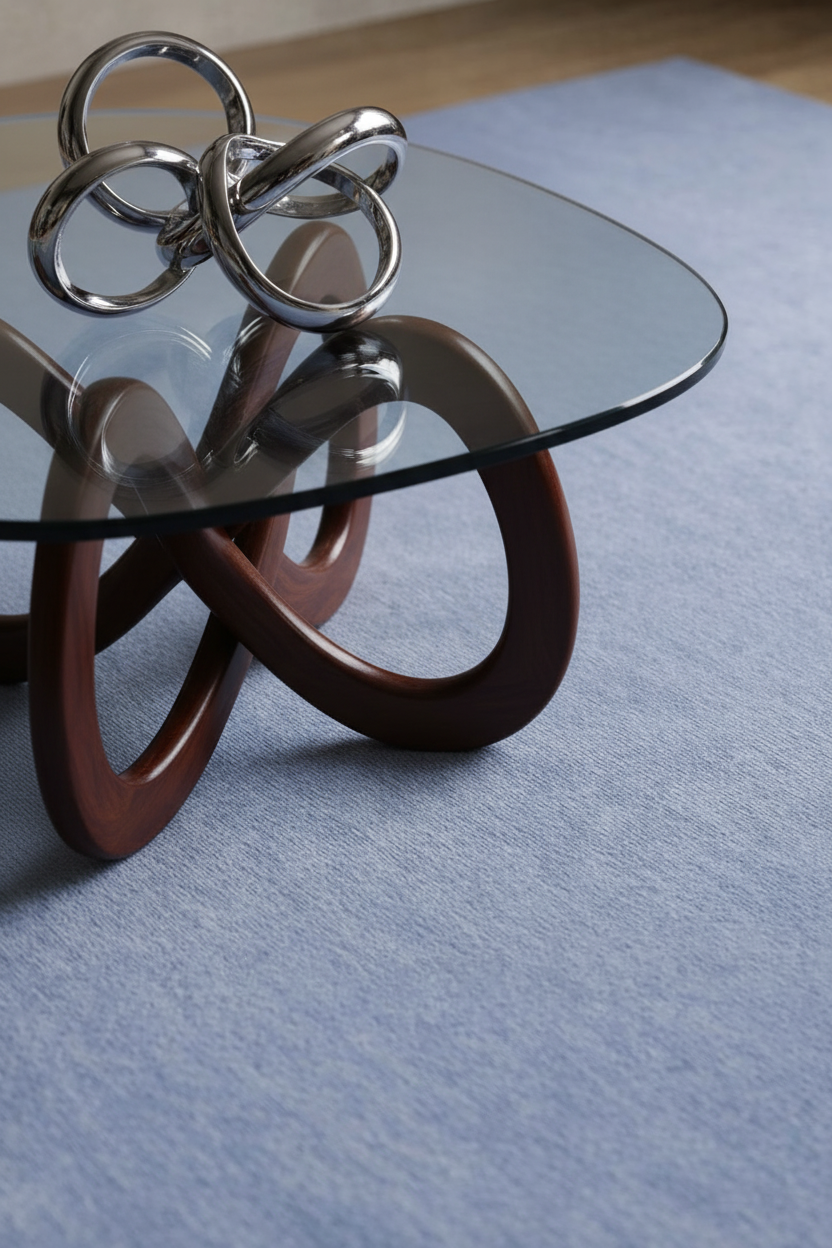 Rugowl Soild Cream Plain Area Rug