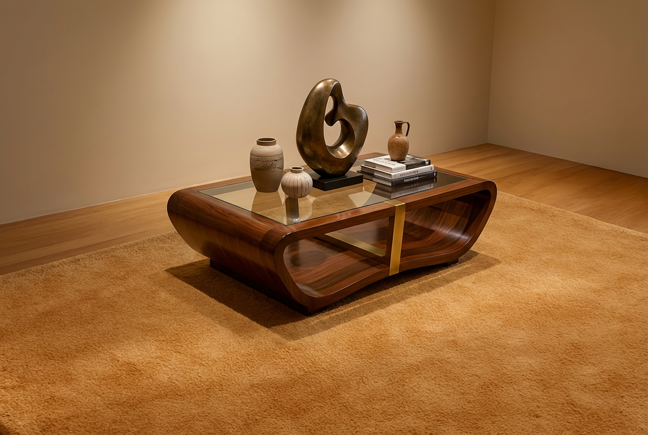 Rugowl Soild Cream Plain Area Rug