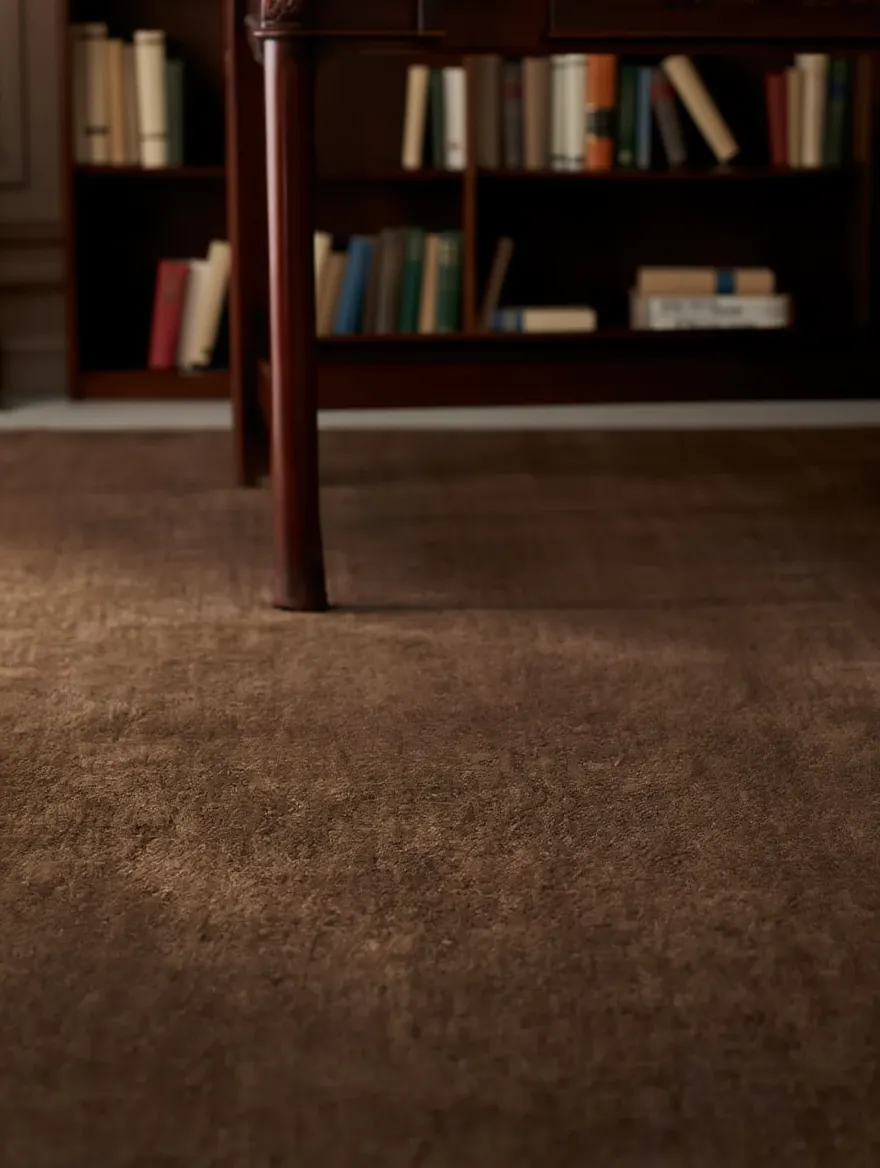 Rugowl Soild Cream Plain Area Rug