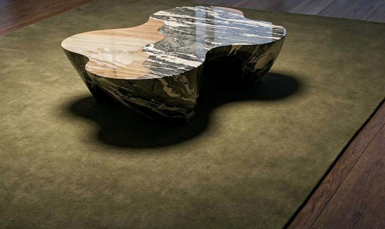 Rugowl Olive Moss Plain Area Rug