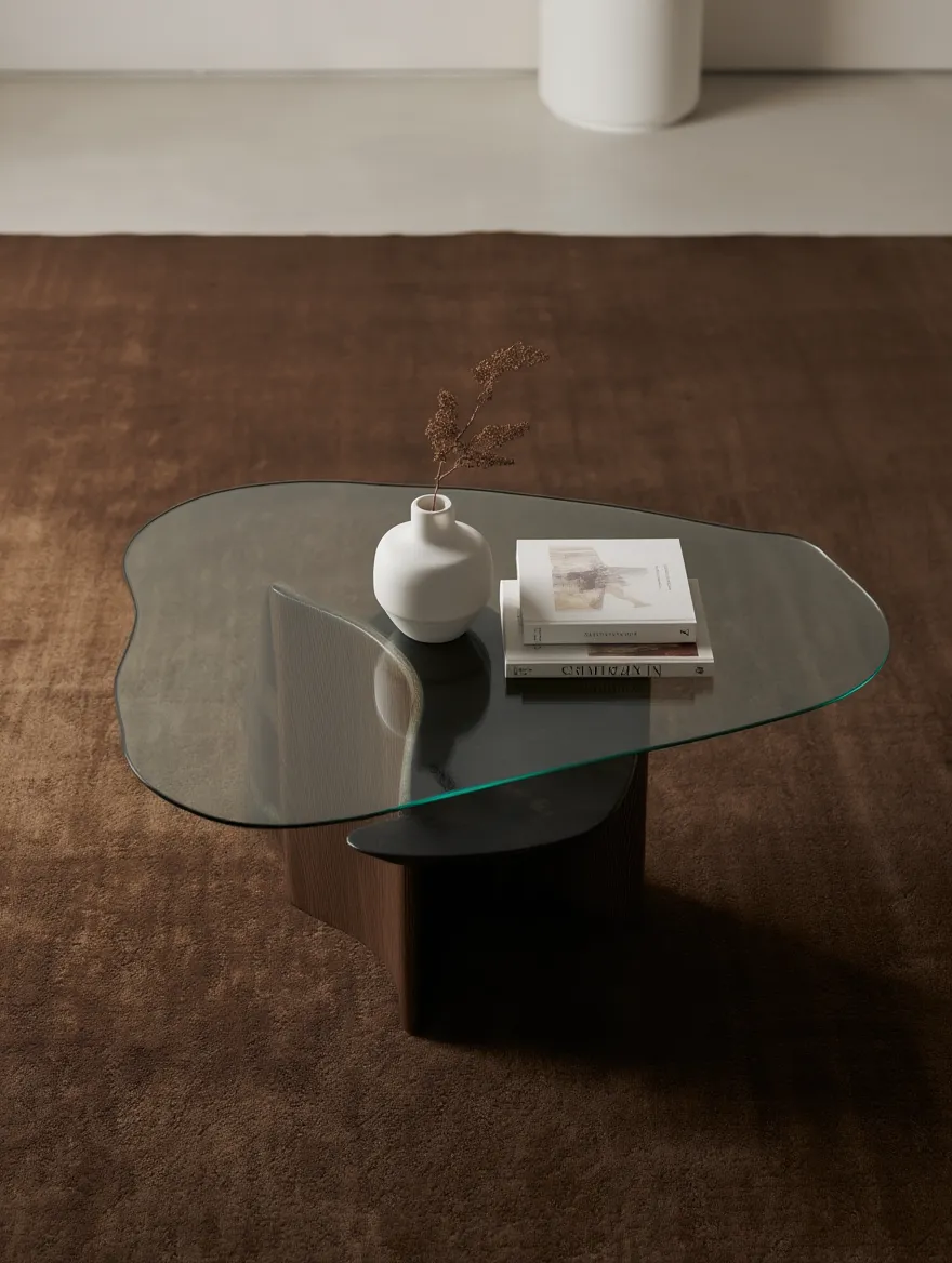 Rugowl Soild Cream Plain Area Rug