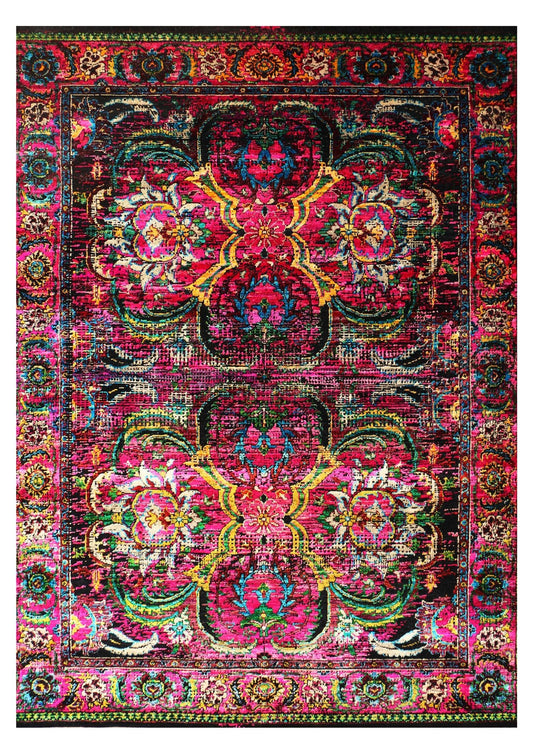 Hand-Tufted Woolen Area Rug 5159 (5.7x7.10)