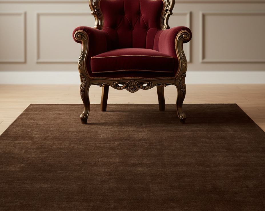 Rugowl Soild Cream Plain Area Rug