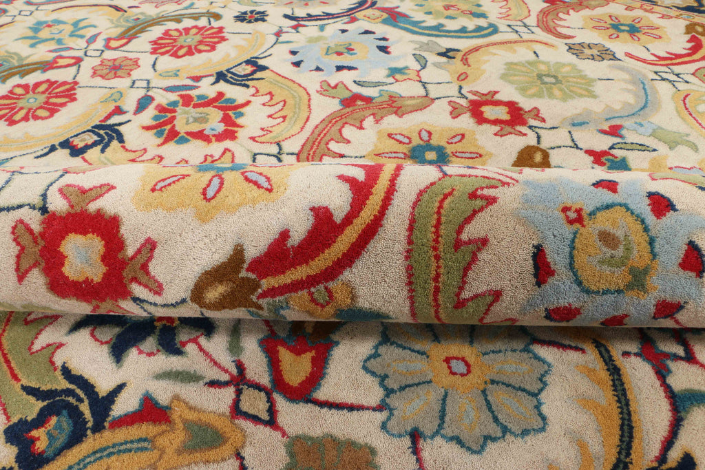 Eva Multi-color Traditional Parsian style Handmade Tufted 100% Woolen Area Rugs