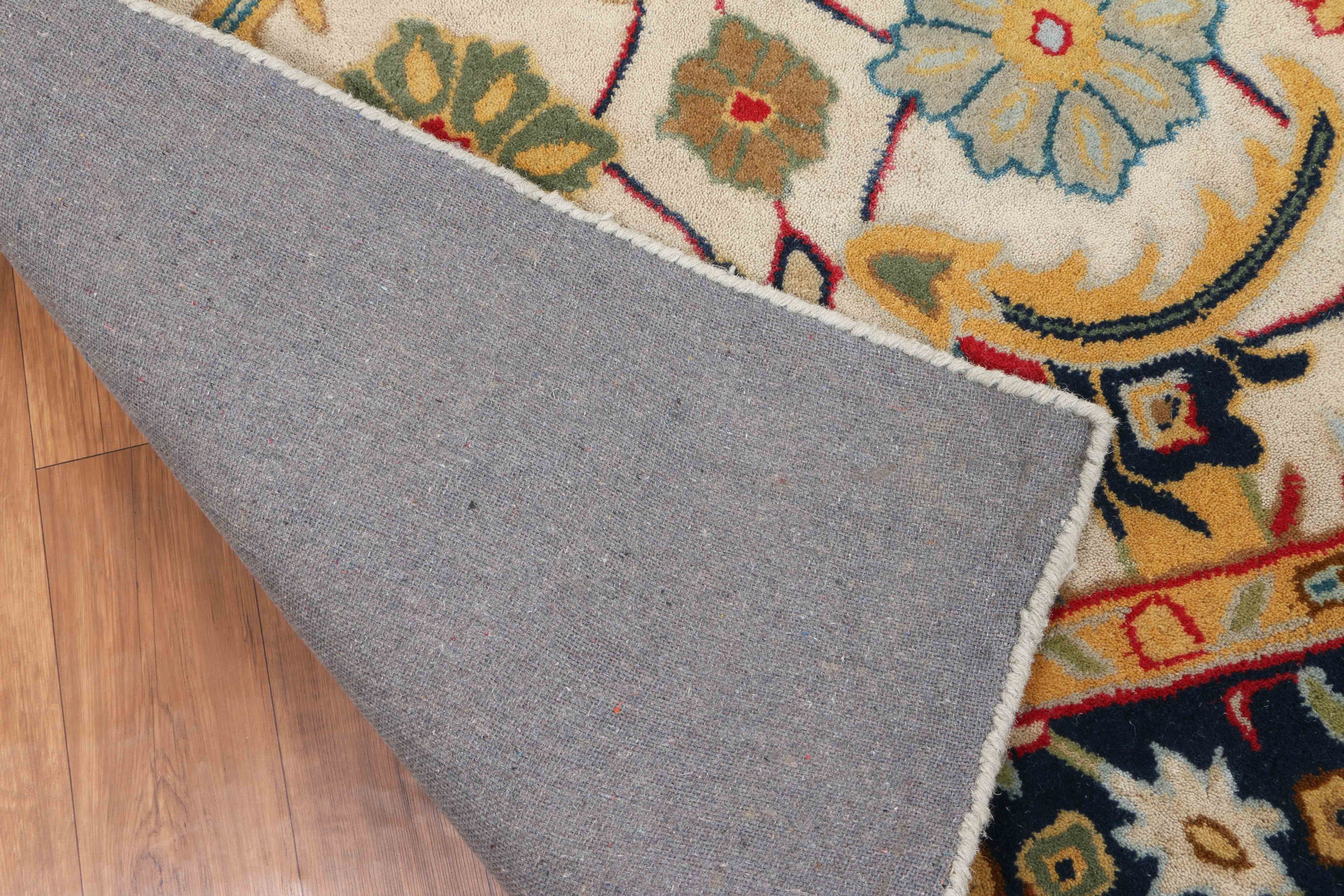 Eva Multi-color Traditional Parsian style Handmade Tufted 100% Woolen Area Rugs