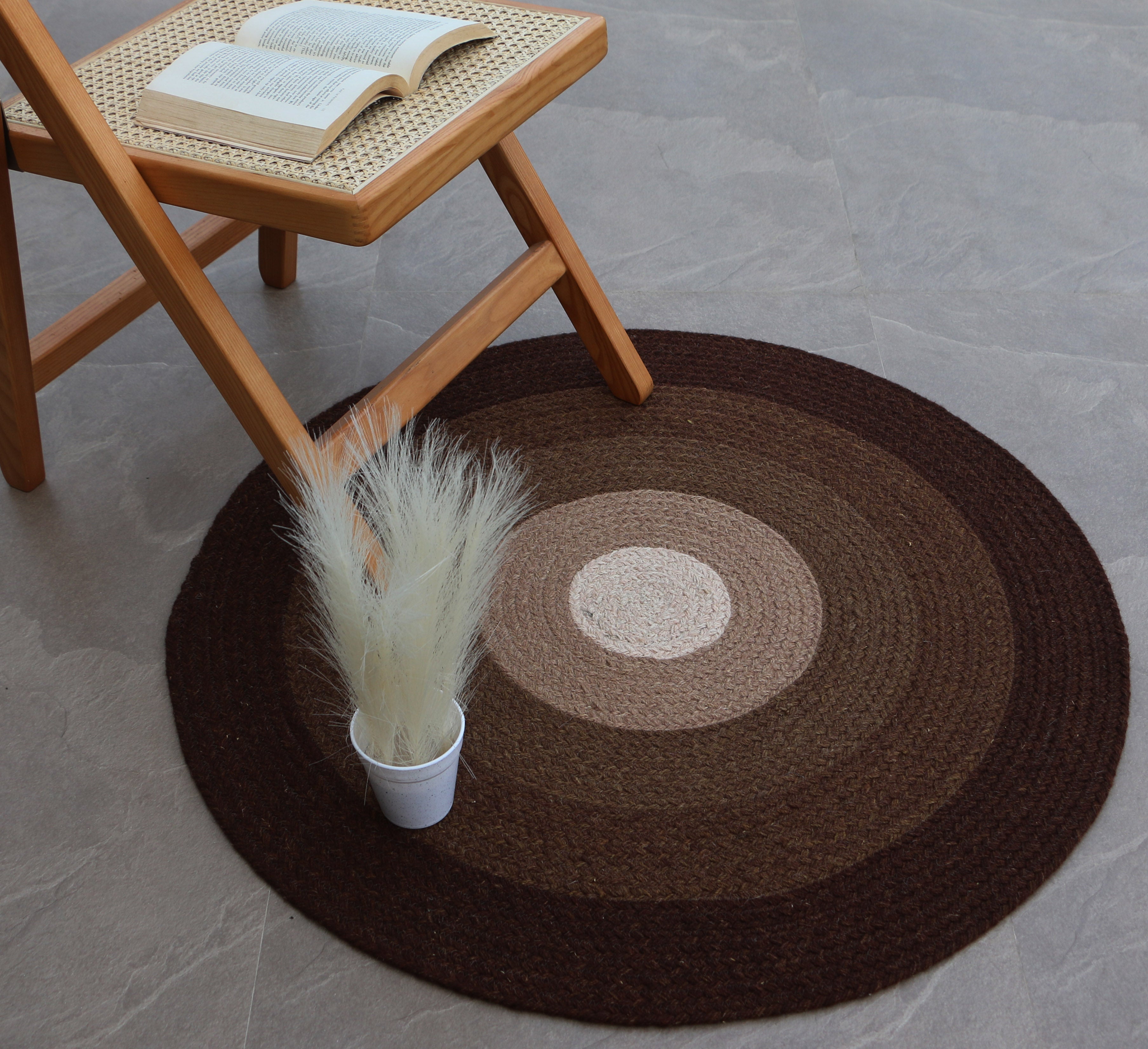 Jute Rug Redwood