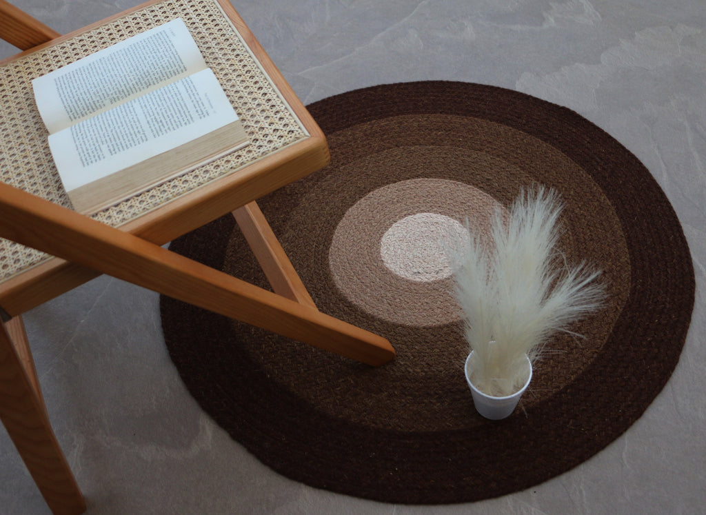 Jute Rug Redwood