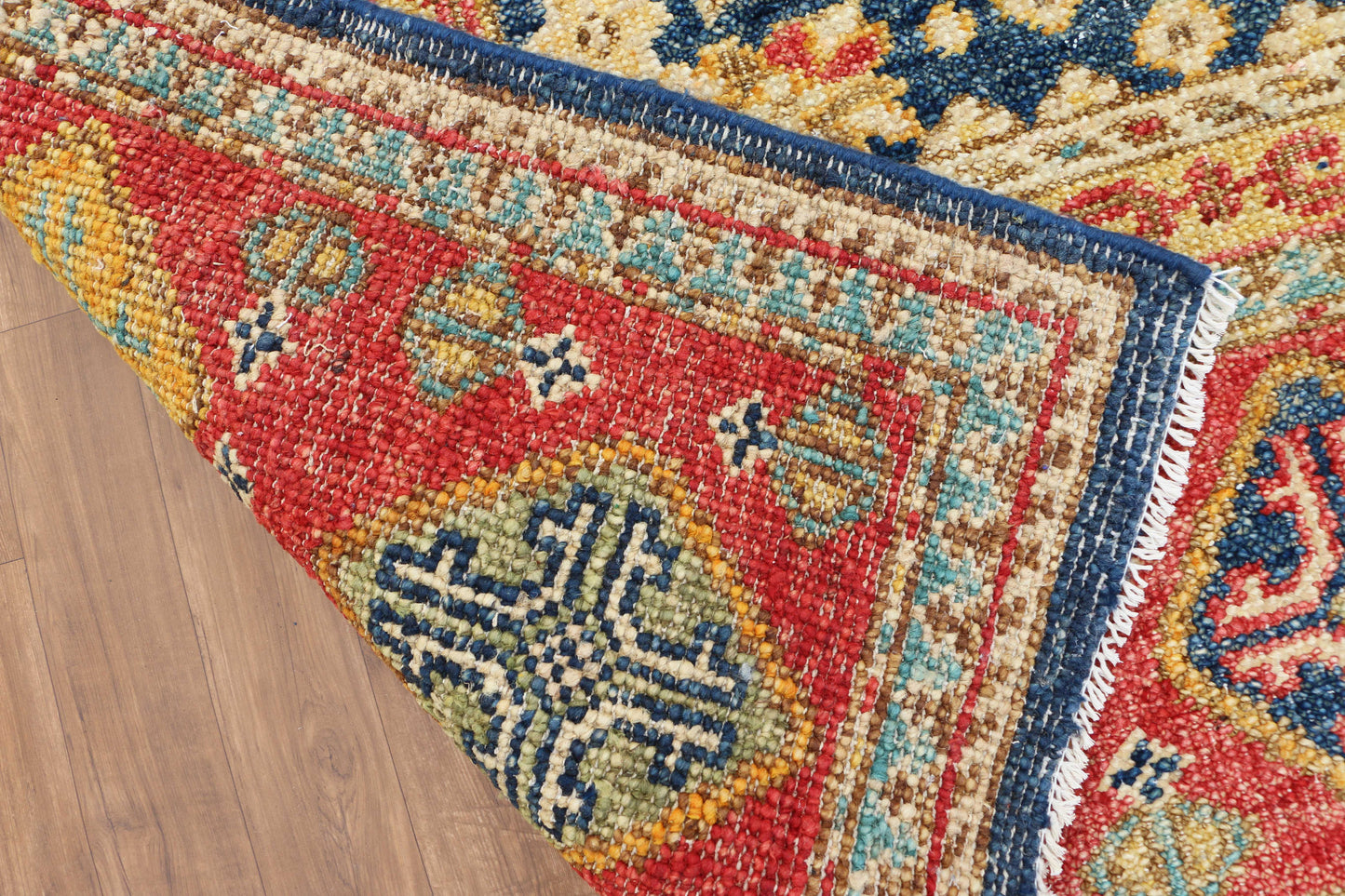 New Hand-Knotted Woolen Area Rug 4886 (9x12)